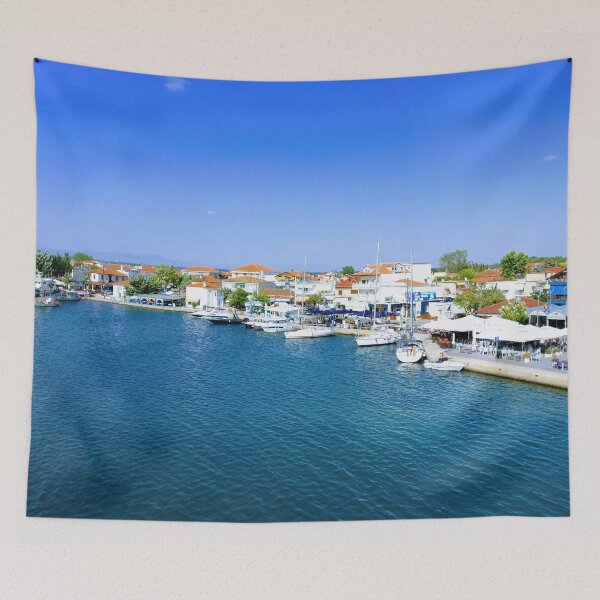 Item preview, The Port of Thassos Greece designed and sold by Christof  Hall.