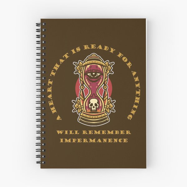 Item preview, Hourglass Impermanence Time Quote Death Stoic Philosophy designed and sold by h44k0n.
