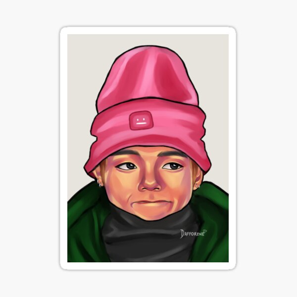 Artikel-Vorschau von Rosa Mütze Taehyung, designt und verkauft von dafforene.
