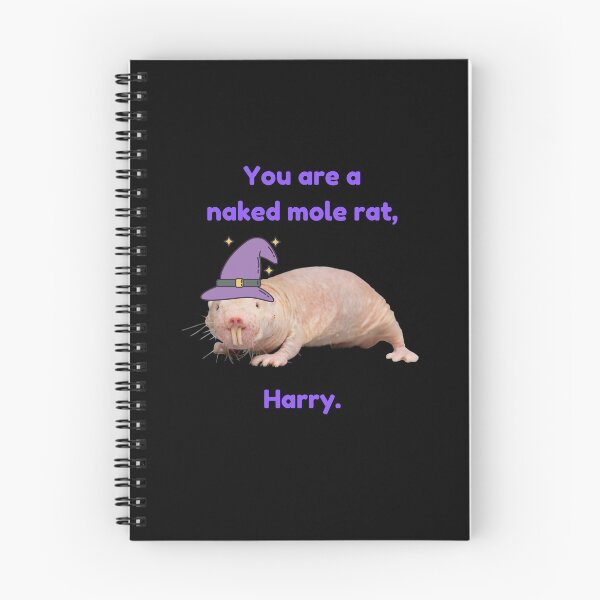 Item preview, You are a naked mole rat, Harry. - Wizard naked mole rat designed and sold by Redga.