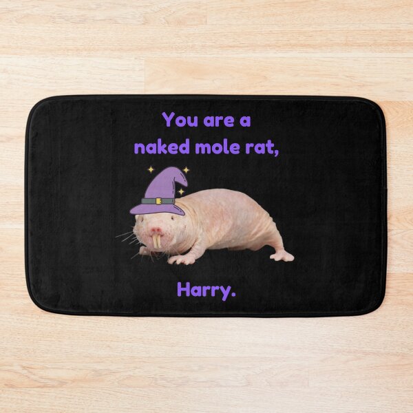Item preview, You are a naked mole rat, Harry. - Wizard naked mole rat designed and sold by Redga.