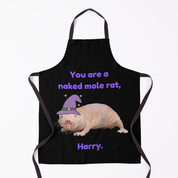 Item preview, You are a naked mole rat, Harry. - Wizard naked mole rat designed and sold by Redga.
