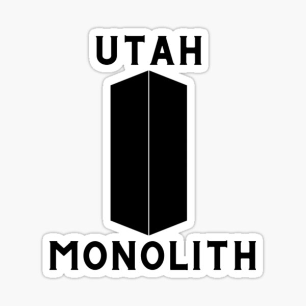 Artikel-Vorschau von Utah-Monolith, designt und verkauft von GarciaSharkey.