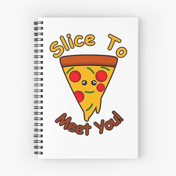 Item preview, Slice to Meet You pizza designed and sold by GetThatStuff.