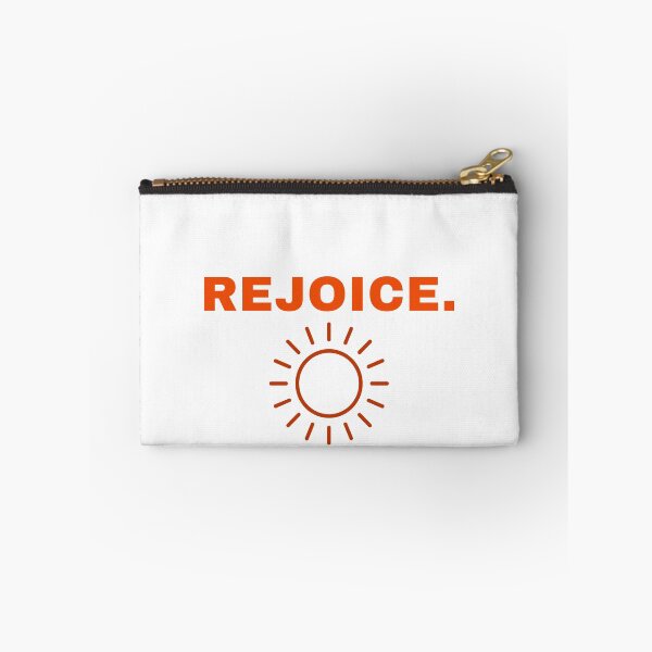 Item preview, Positive affirmation merch: "Rejoice"  designed and sold by AyeAyeBeans.