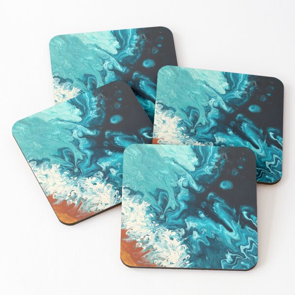 Item preview, Abstract seascape  designed and sold by kimmorgan.