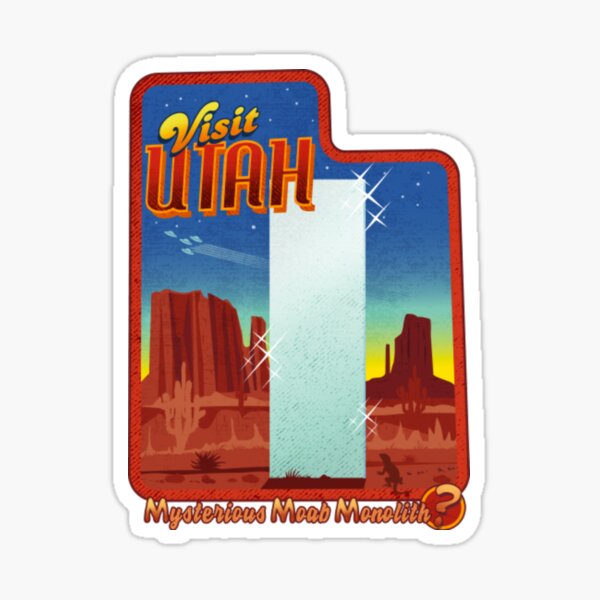 Artikel-Vorschau von Besuchen Sie Utah Monolith Aliens, designt und verkauft von GarciaSharkey.