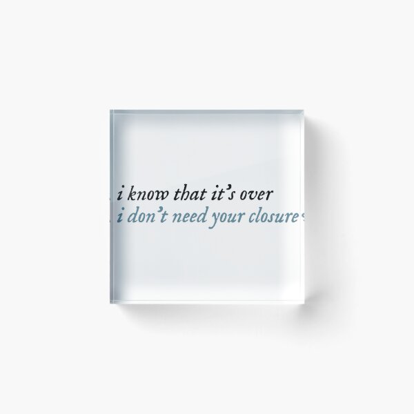 Item preview, closure lyric designed and sold by comingofage.