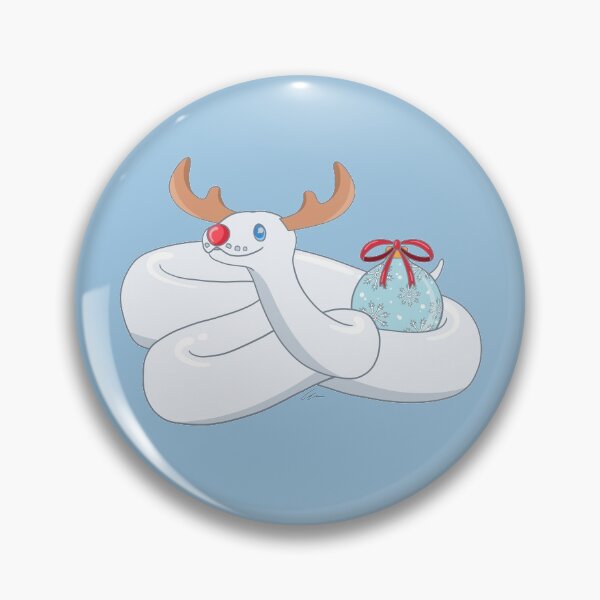 Item preview, Blue-Eyed Leucistic ball python, Christmas edition! II designed and sold by anacecilia.