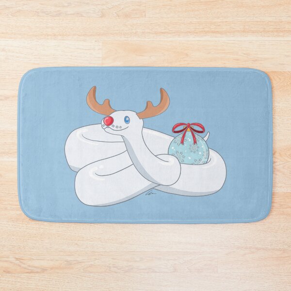 Item preview, Blue-Eyed Leucistic ball python, Christmas edition! II designed and sold by anacecilia.