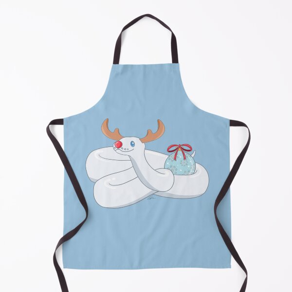 Item preview, Blue-Eyed Leucistic ball python, Christmas edition! II designed and sold by anacecilia.