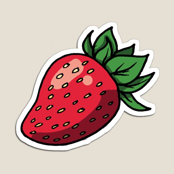 Item preview, A red strawberry designed and sold by CecyLL.