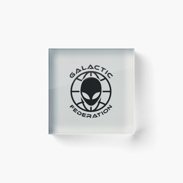 Item preview, Galactic Federation Funny Parody Black designed and sold by AboveTheVillage.