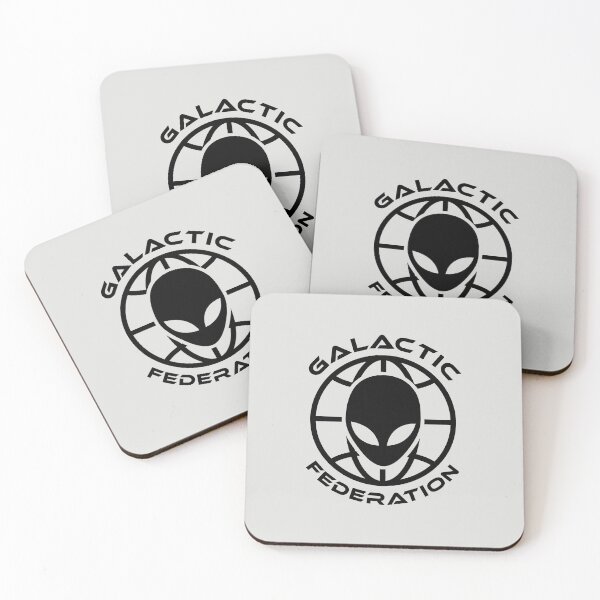 Item preview, Galactic Federation Funny Parody Black designed and sold by AboveTheVillage.