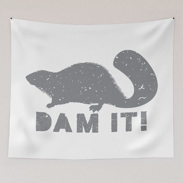 Item preview, Beaver Dam Funny Animal  designed and sold by 397HOUSE Your happy time.