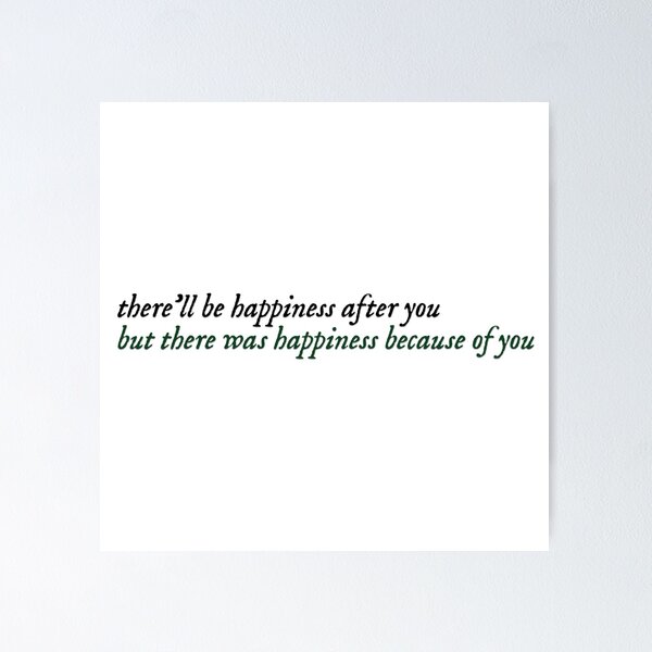 Item preview, happiness lyric designed and sold by comingofage.