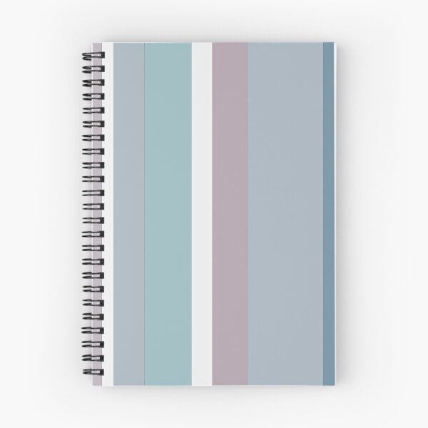 Item preview, Assymetric Vertical Stripes in Mettalic blue, pink, gray, teal and green.  designed and sold by squishyrainbow.