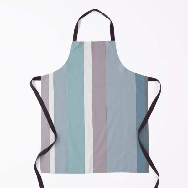 Item preview, Assymetric Vertical Stripes in Mettalic blue, pink, gray, teal and green. designed and sold by squishyrainbow.