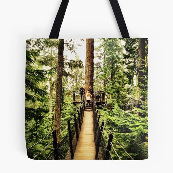 Item preview, capilano suspension bridge treetops designed and sold by daxfullbrook.