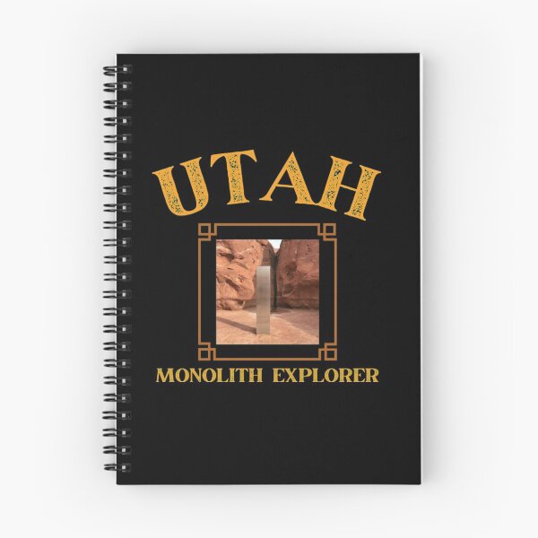Item preview, Monolith Explorer Utah Desert Alien Sculpture Utah Monolith Expedition Explorer designed and sold by GarciaSharkey.