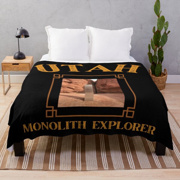 Item preview, Monolith Explorer Utah Desert Alien Sculpture Utah Monolith Expedition Explorer designed and sold by GarciaSharkey.