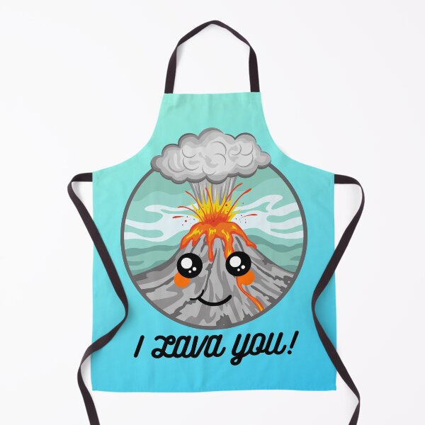 Item preview, I lava You, i lava you, you know I do! Cute kawaii volcano designed and sold by MADINKSHOP.