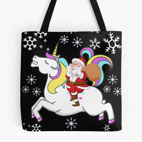 Item preview, Santa Riding A Unicorn designed and sold by Rpgpbp.