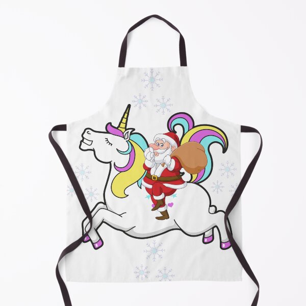 Item preview, Santa Riding A Unicorn designed and sold by Rpgpbp.