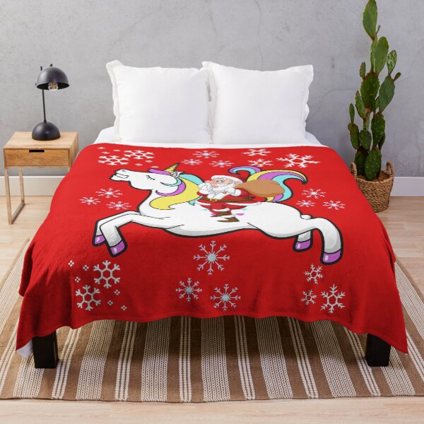 Item preview, Santa Riding A Unicorn designed and sold by Rpgpbp.