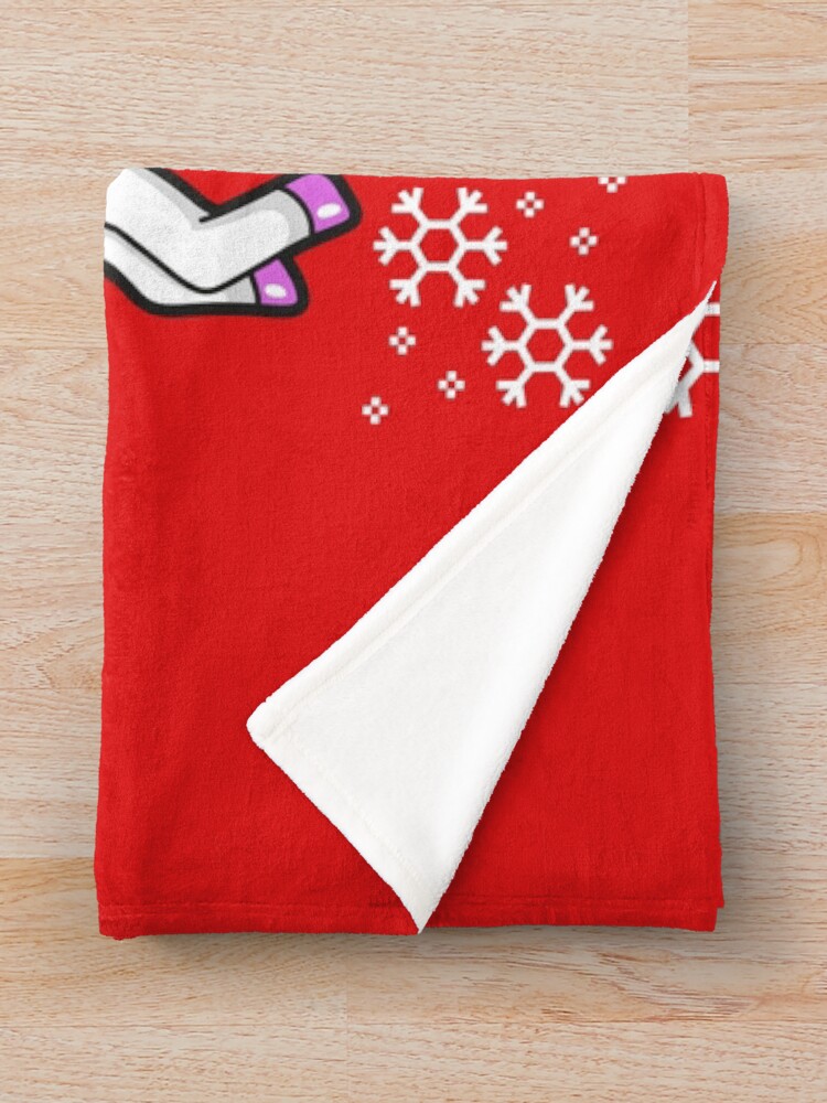 Thumbnail 3 of 6, Throw Blanket, Santa Riding A Unicorn designed and sold by Rpgpbp.