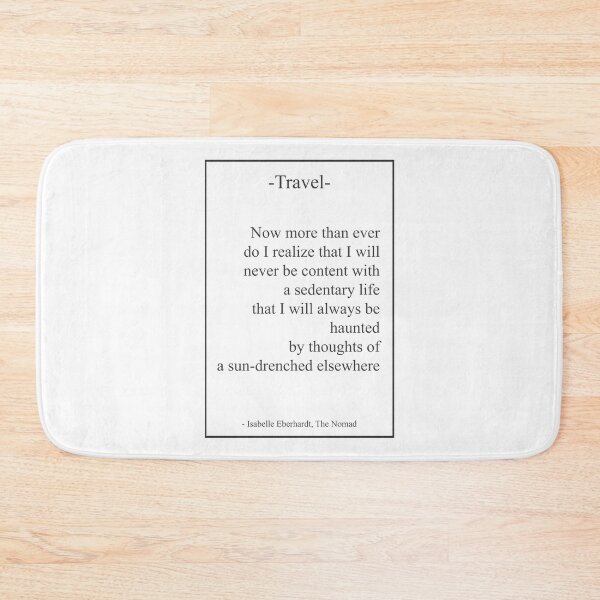 Item preview, Isabelle Eberhardt Travel 332 Watercolor designed and sold by vividpixelusa.