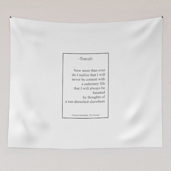Item preview, Isabelle Eberhardt Travel 332 Watercolor designed and sold by vividpixelusa.