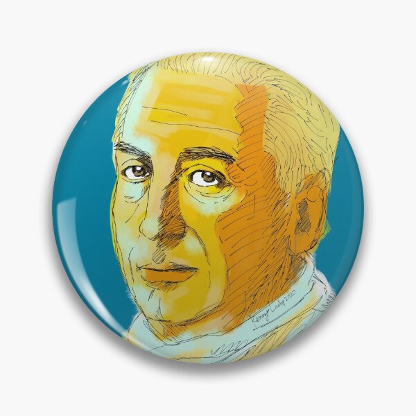 Item preview, Roland Barthes Illustration designed and sold by KennyLucky.