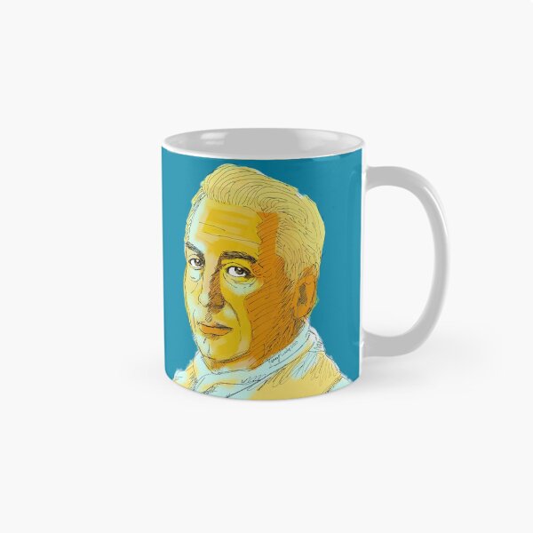 Item preview, Roland Barthes Illustration designed and sold by KennyLucky.