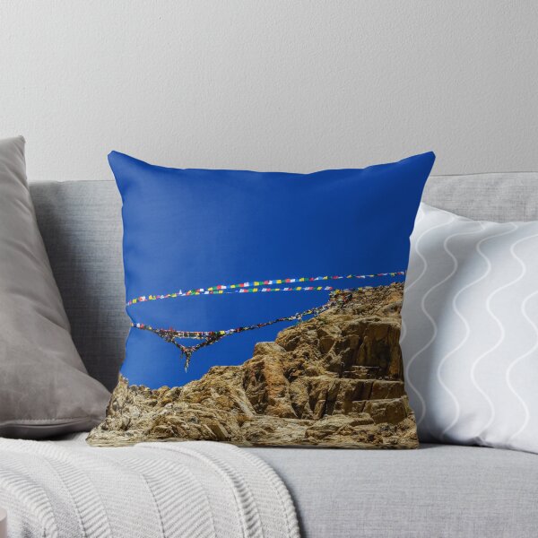 Item preview, Magical mountain and tibetan prayer flags  designed and sold by Craft-Qasba .