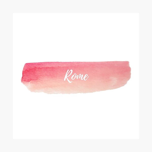Item preview, Rome (Pastel Rose Pink) designed and sold by CityCollection.