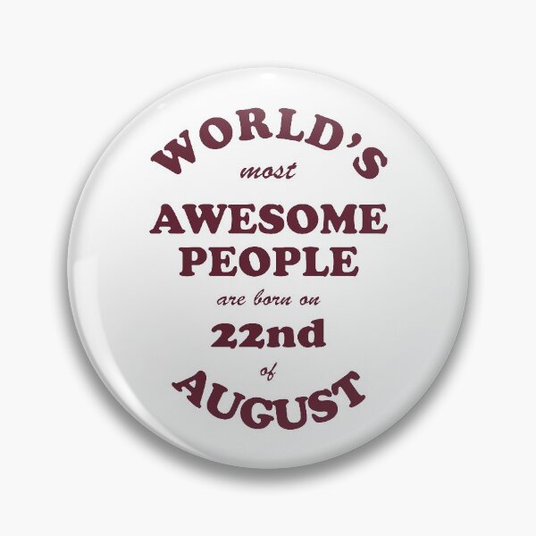 Artikelvorschau, Awesome People werden am 22. August geboren entworfen und verkauft von beloknet.