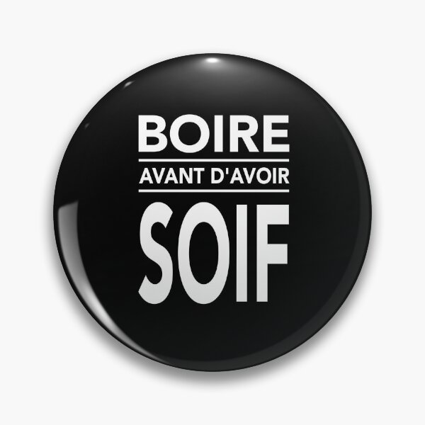 Aperçu de l'œuvre Boire avant d'avoir soif humour apéritif drôle créée et vendue par joozybart.