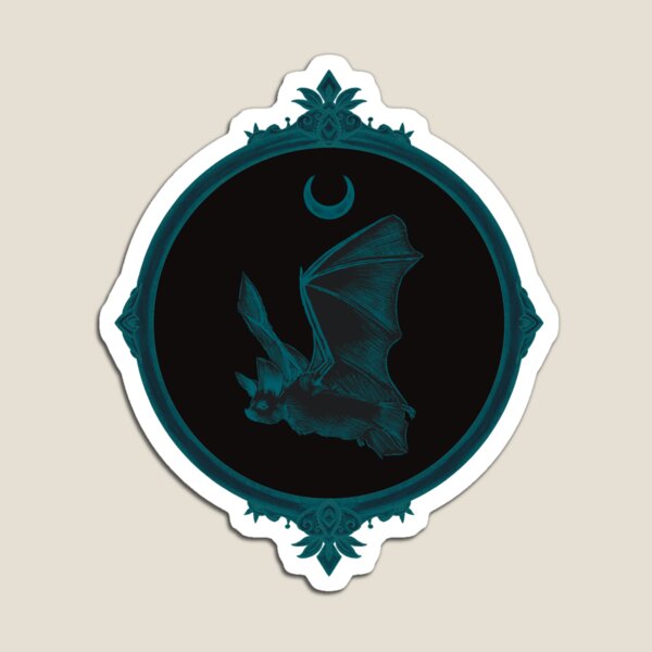 Item preview, Bat and Moon designed and sold by Criatvra.