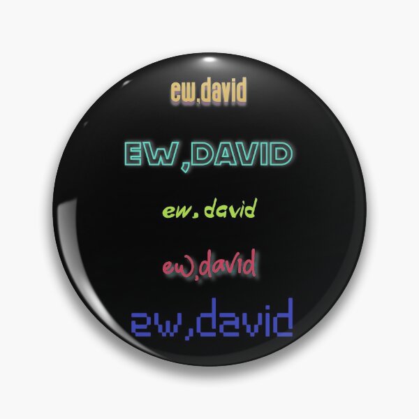 Item preview, ew,david stickers designed and sold by Krishangdavda.