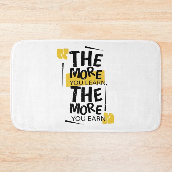 Item preview, the more you learn the more you earn designed and sold by IgaBarClay.