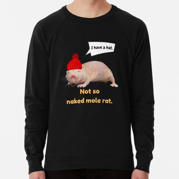Naked mole rat sweater top