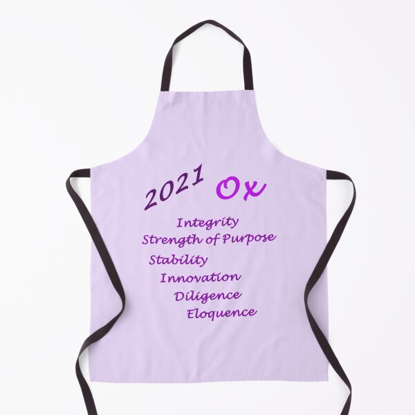 Item preview, 2021 Year of the Ox - Purple - Text only designed and sold by KLP-Magick.
