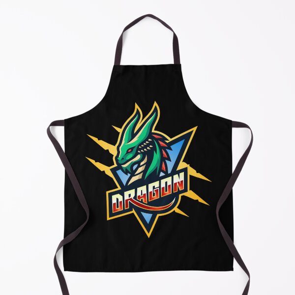 Artikelvorschau, Vektorgraphik-grünes Drache-Kopf-Sport-Ausweis-Design entworfen und verkauft von LuckDragonGifts.