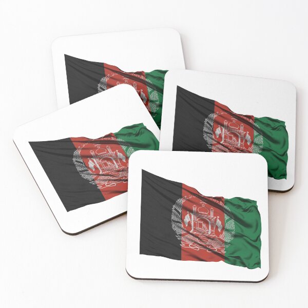 Item preview, Afghanistan Flag designed and sold by Akhlaqi.