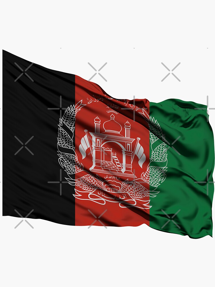 Afghanistan Flag Sticker for Sale by Akhlaqi