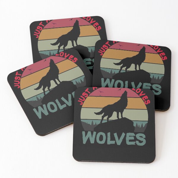 Item preview, Retro vintage Just a Boy who loves wolf wolves  designed and sold by thiag-o.