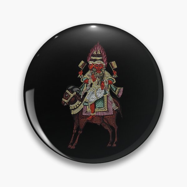 Item preview, Agni Hindu Deva  God of Fire Vintage Indian Hinduism  designed and sold by h44k0n.
