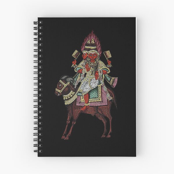 Item preview, Agni Hindu Deva  God of Fire Vintage Indian Hinduism  designed and sold by h44k0n.