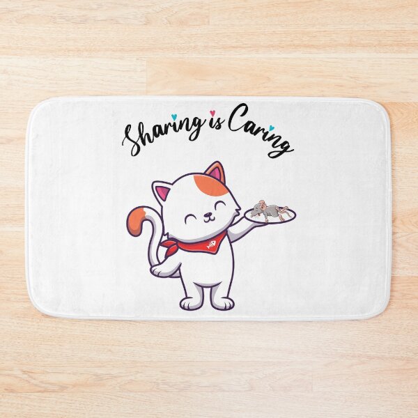 Item preview, Sharing is caring - loving cat designed and sold by My-Best-Life.